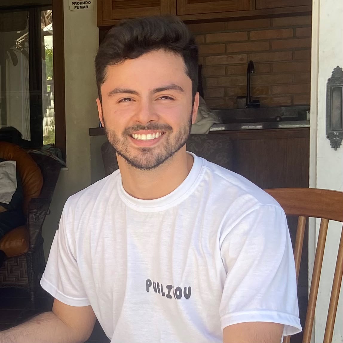 Gabriel Bruno Diniz, idealizador do Publicou