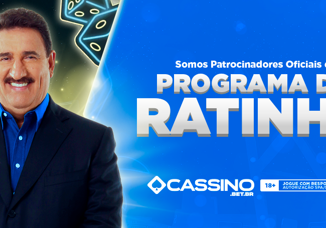 Cassino é a nova Patrocinadora Oficial do Quadro “Gol Show” no Programa do Ratinho